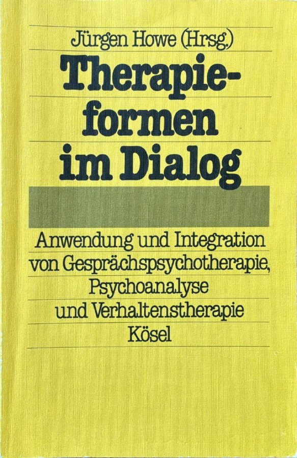 Therapieformen im Dialog